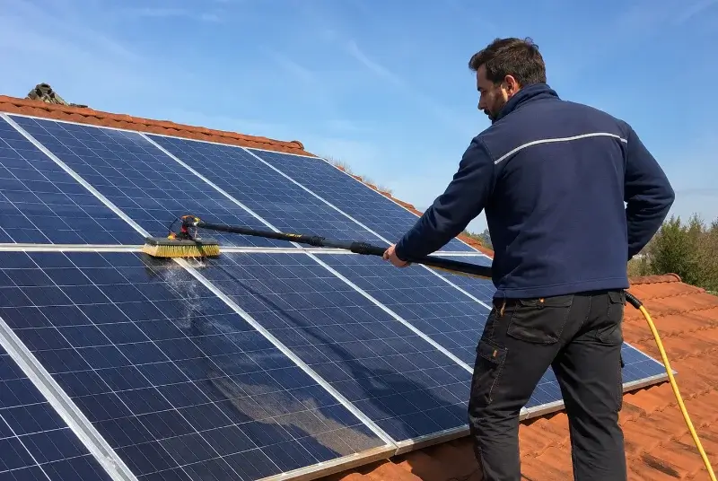Nettoyage et entretien de panneaux solaires à Gaël